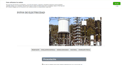 Desktop Screenshot of fotosdeelectricidad.es