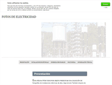 Tablet Screenshot of fotosdeelectricidad.es